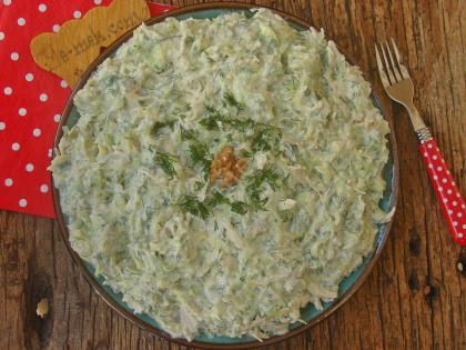 Tavuklu Kabak Salatası