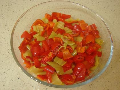 Yoğurtlu Biber Kavurması