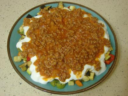 Kıymalı Sebze Kızartması
