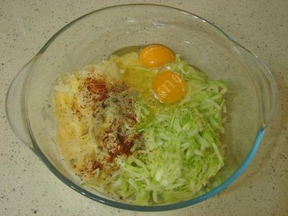 Patatesli Kabak Mücver