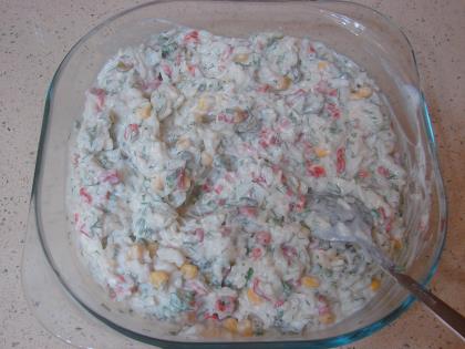 Yoğurtlu Pirinç Salatası