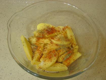 Fırında Elma Dilimli Patates