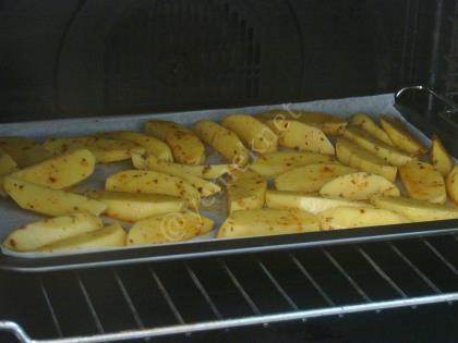 Fırında Elma Dilimli Patates