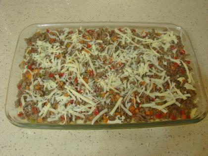 Fırında Kıymalı Patates Püresi