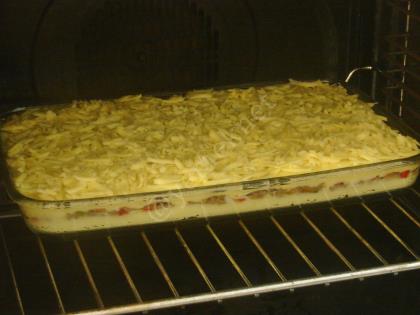 Fırında Kıymalı Patates Püresi