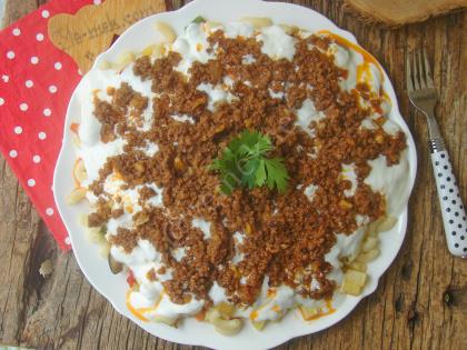 Sebzeli Makarna Mantısı