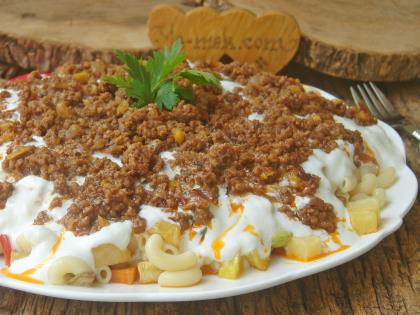 Sebzeli Makarna Mantısı