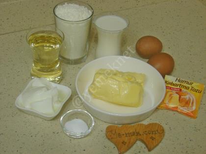 Ağızda Dağılan Mayasız Poğaça