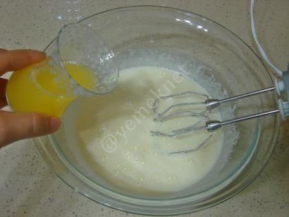 Portakallı Kakaolu Kek