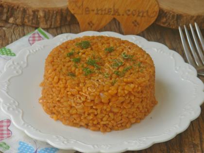 Salçalı Bulgur Pilavı