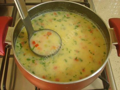 Terbiyeli Sebze Çorbası