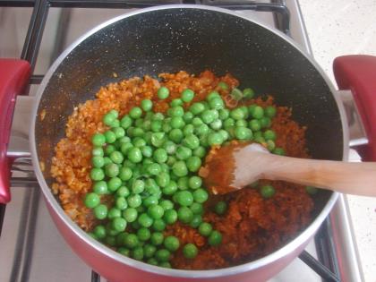 Bezelyeli Bulgur Pilavı