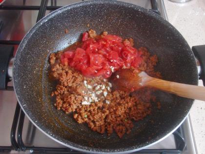 Demleme Kıymalı Makarna