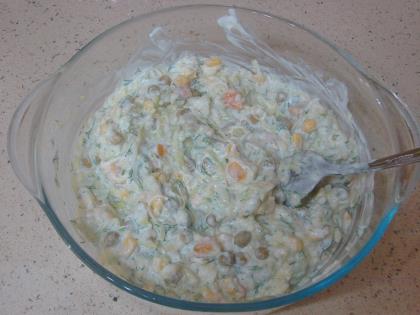 Garnitürlü Kabak Salatası