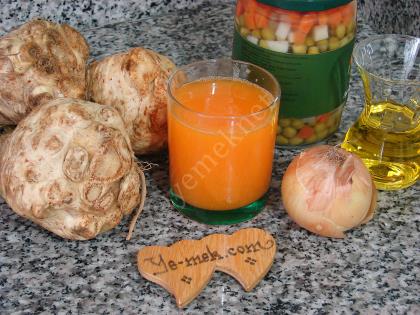 Garnitürlü Kereviz Yemeği