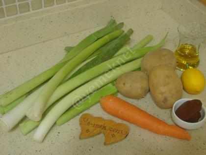 Patatesli Pırasa Yemeği