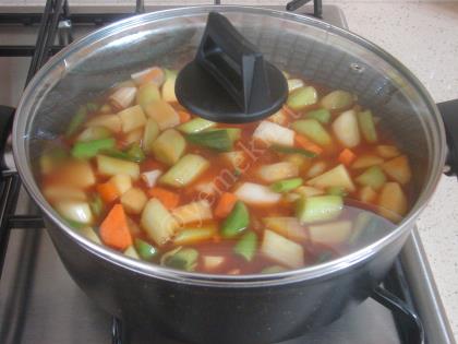 Patatesli Pırasa Yemeği