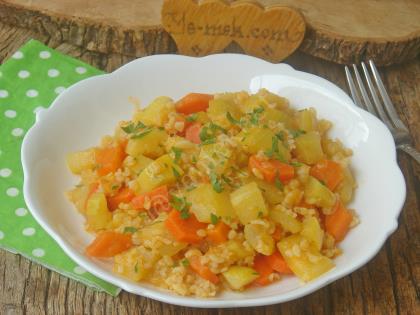 Bulgurlu Kabak Yemeği