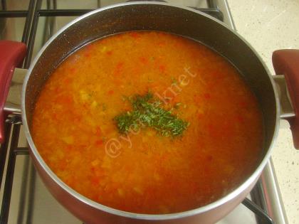 Bulgurlu Sebze Çorbası