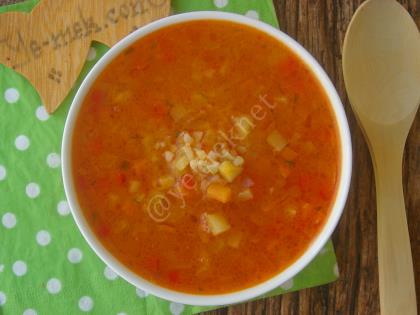 Bulgurlu Sebze Çorbası