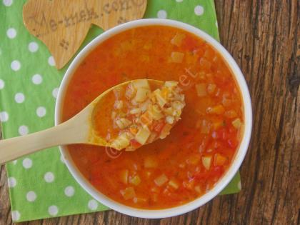 Bulgurlu Sebze Çorbası