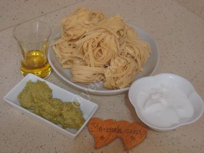 Pesto Soslu Makarna