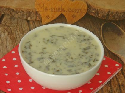 Yoğurtlu Ispanak Çorbası