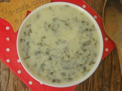 Yoğurtlu Ispanak Çorbası