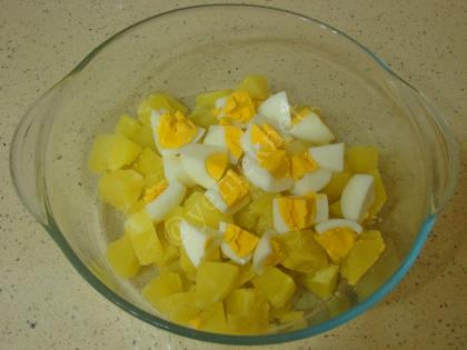 Yoğurtlu Yumurtalı Patates Salatası