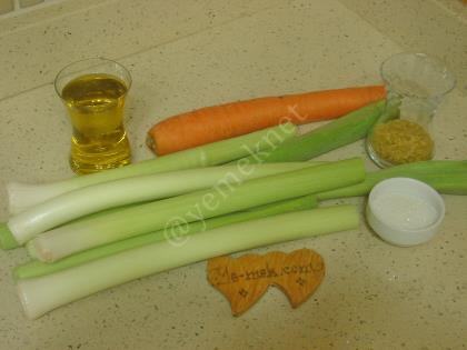 Bulgurlu Pırasa Yemeği