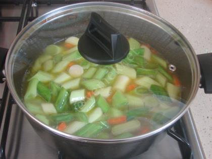 Bulgurlu Pırasa Yemeği