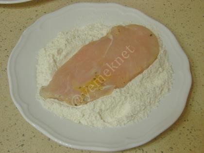 Sodalı Tavuk Şinitzel