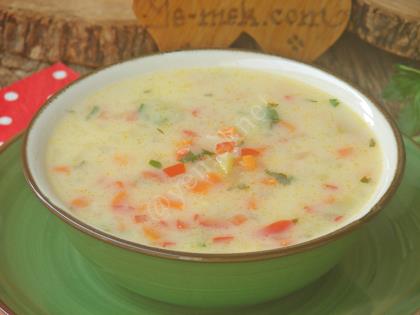 Taneli Sebze Çorbası