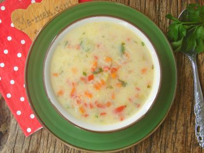 Taneli Sebze Çorbası