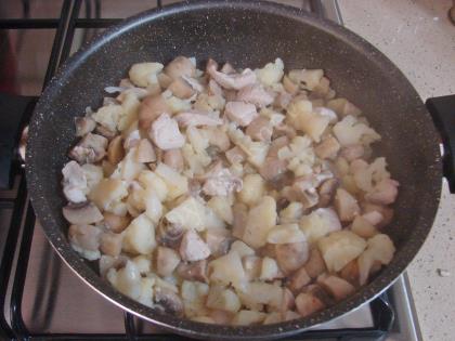 Tavuklu Karnabahar Kavurması