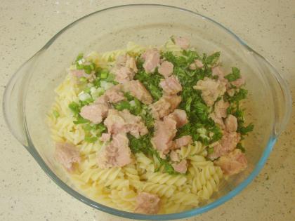 Ton Balıklı Makarna Salatası