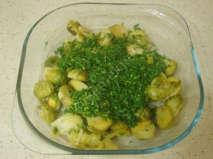 Yoğurtlu Brüksel Lahanası