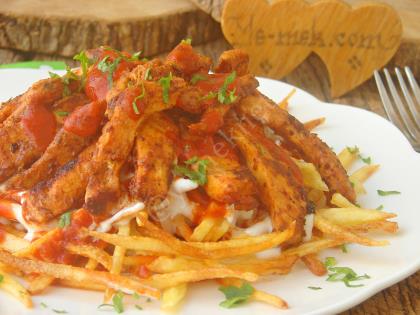 Tavuklu Çökertme Kebabı