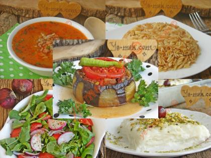 İftar Menüleri - 29. Gün İftar Menüsü