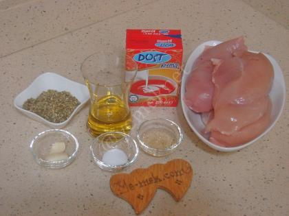 Kekikli Kremalı Tavuk