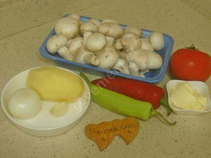 Patatesli Mantar Sote