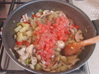 Patatesli Mantar Sote