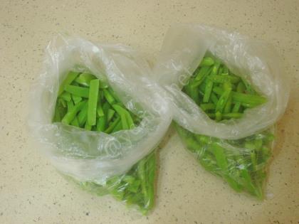 Buzlukta Taze Fasulye Saklama Yöntemi