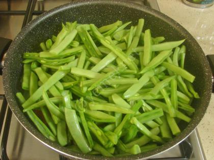 Dondurucuda Kışlık Taze Fasulye Saklama