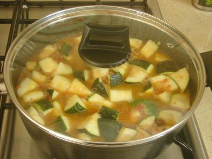 Kıymalı Girit Kabağı Yemeği