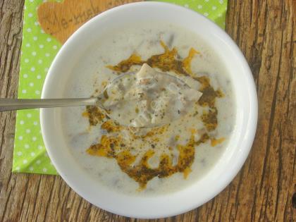 Kıymalı Mantar Çorbası