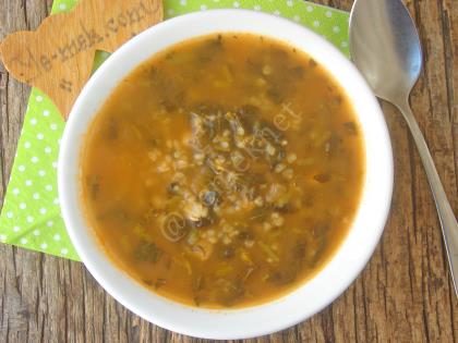 Nohutlu Semizotu Çorbası