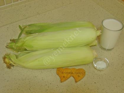 Süt İle Mısır Haşlama