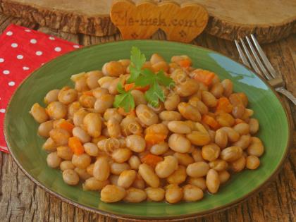 Taze Barbunya Yemeği