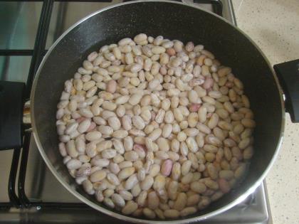 Taze Barbunya Yemeği